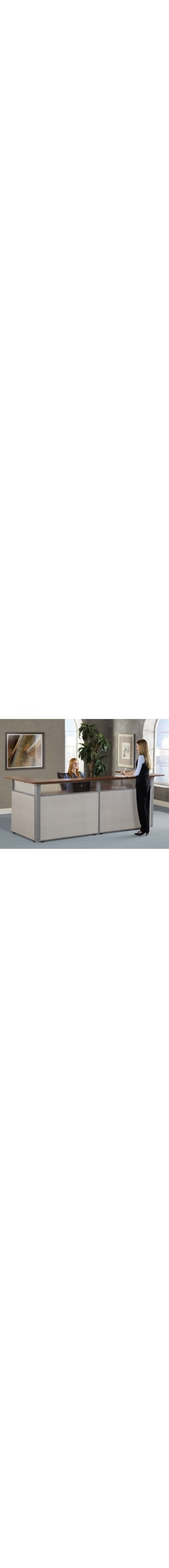120x48 U-Shaped Reception Station