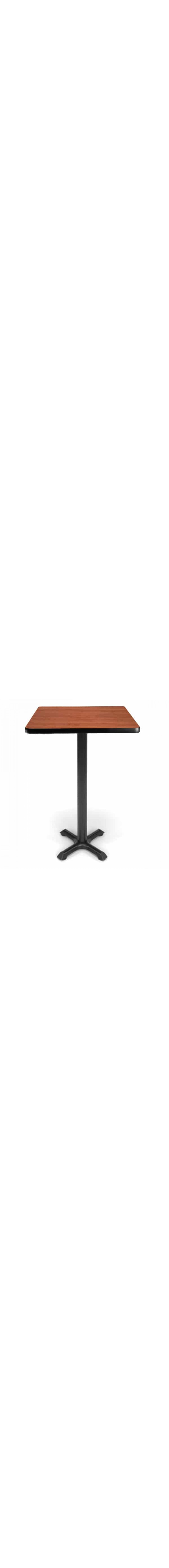 24 Square X Style Base Cafe Table
