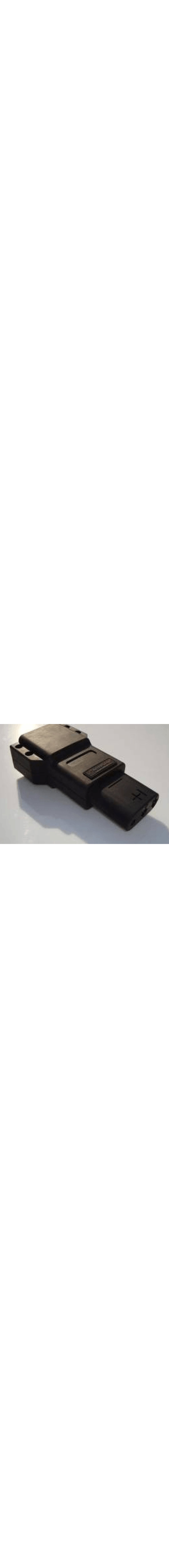 28 VDC Connector with Double Inlet Cable