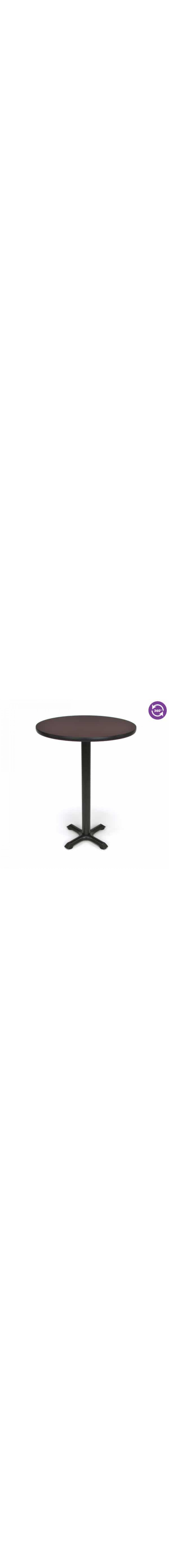 30 Round X Style Base Cafe Table