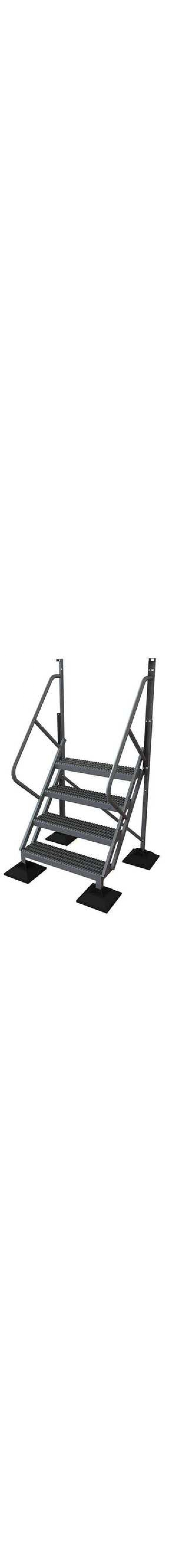 4 Step 50 Degree Incline Fixed Ladder - URTL504
