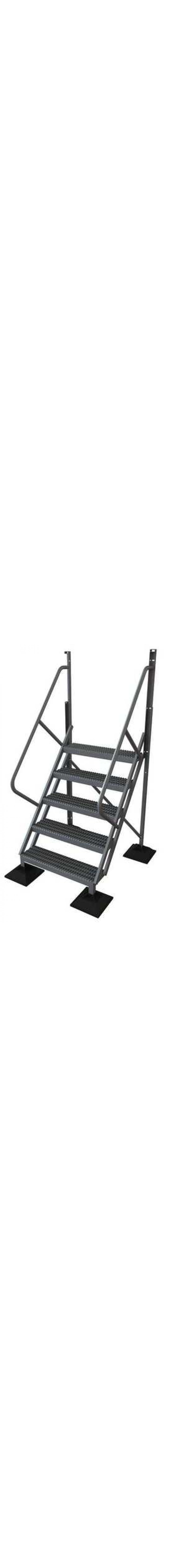 5 Step 50 Degree Incline Fixed Ladder - URTL505
