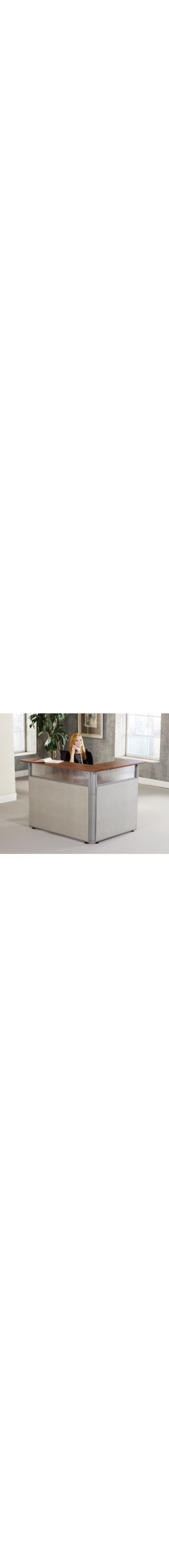 60 by 48 L-Shaped Reception Station