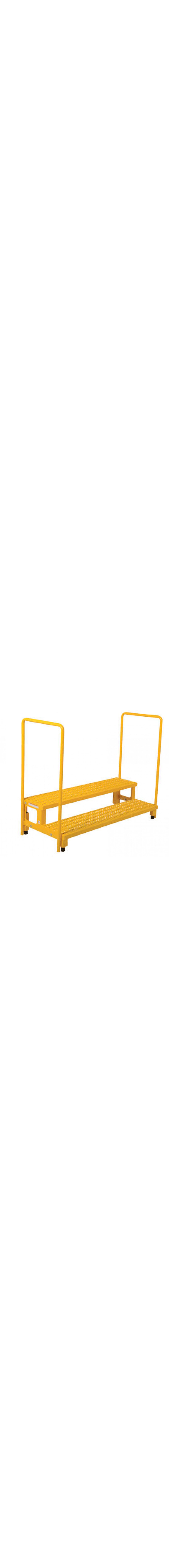Adjustable Height Step Stands with Handrails