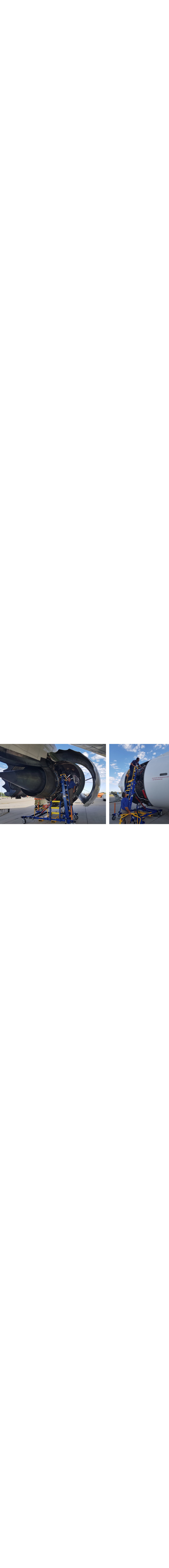 Aircraft Engine Access Maintenance Platform