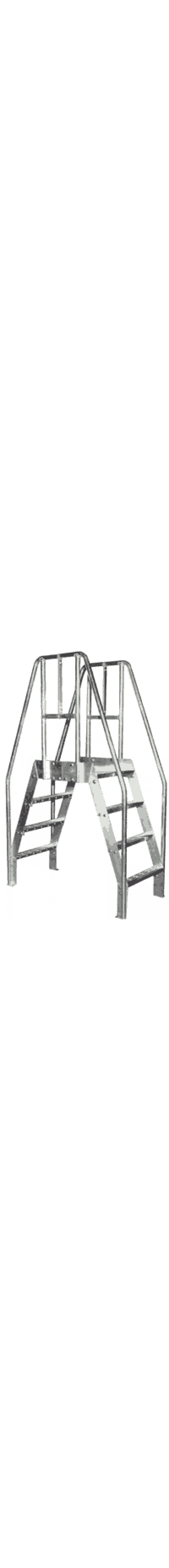 Aluminum Crossover Ladders Space Saver Designs