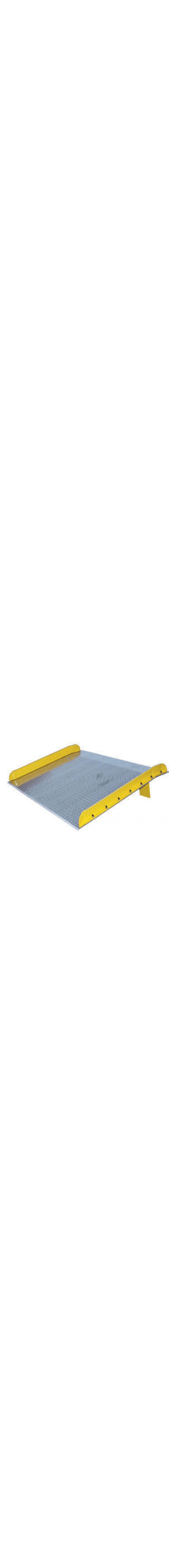 Aluminum Dockboard with Steel Curbs