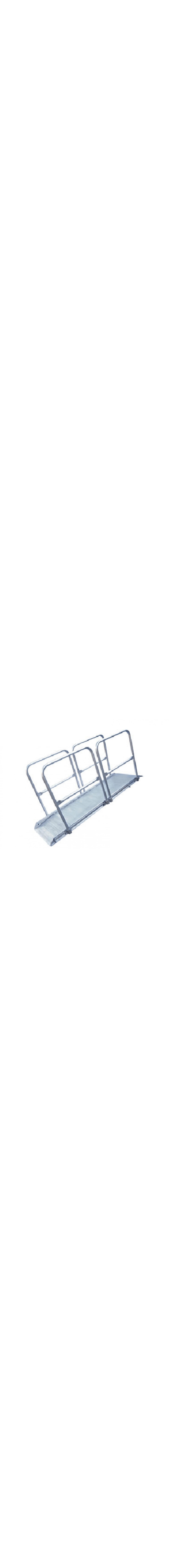Aluminum Walk ramp Handrail Options