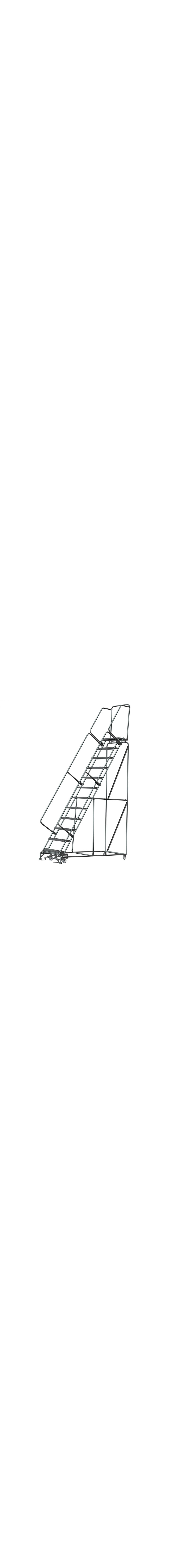 Cantilever Rolling Ladder CL-12 12 Step