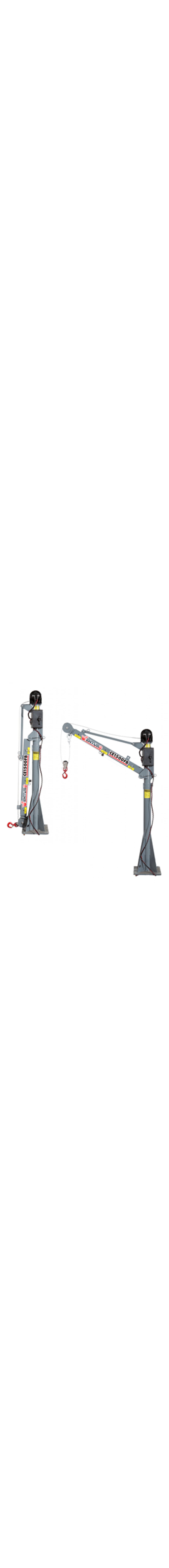 CE1500FB Truck-Mounted Electric Mast Crane 1500lbs Lifting Capacity