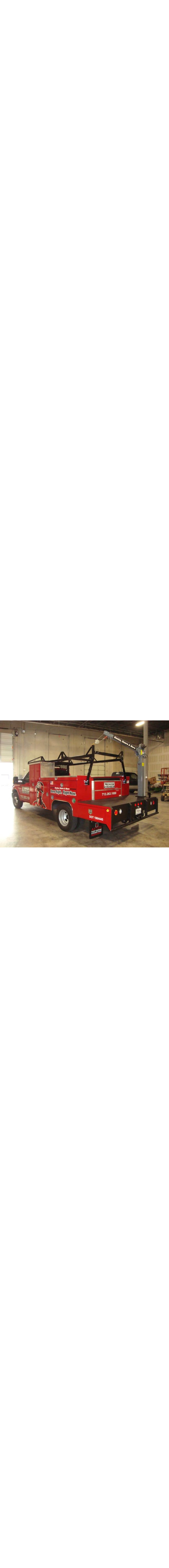 CE6K Truck-Mounted Electric Mast Crane 2000lbs Lifting Capacity