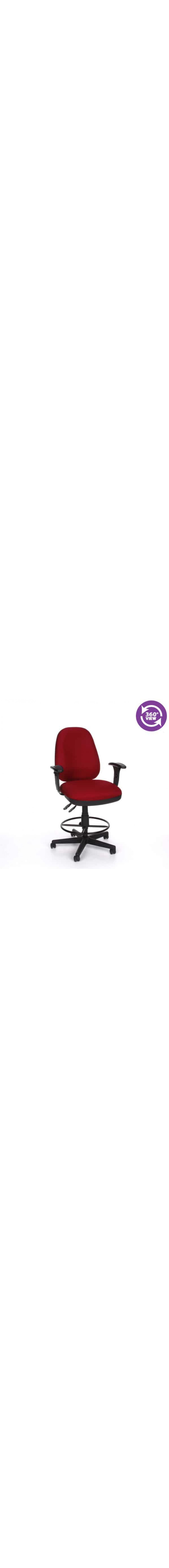 Computer Task Chair with Drafting Kit