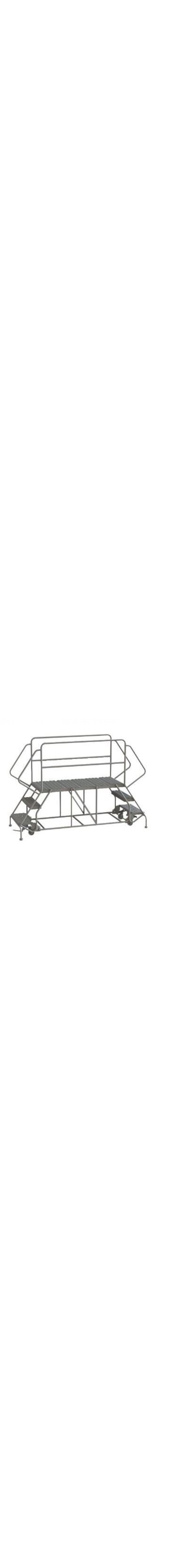 Double Entry Mobile Platform Ladder