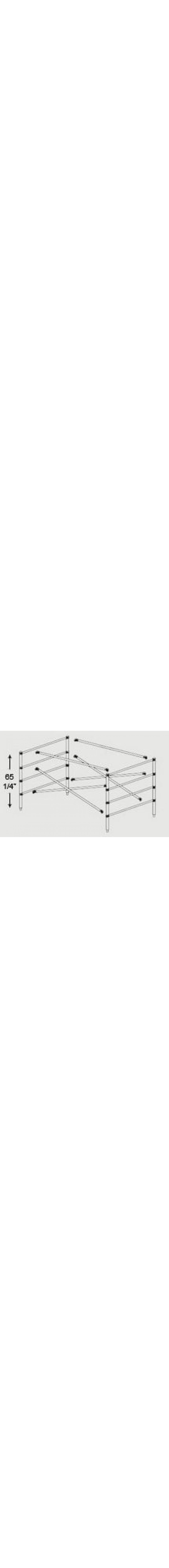 Double Wide Scaffold Extension 65