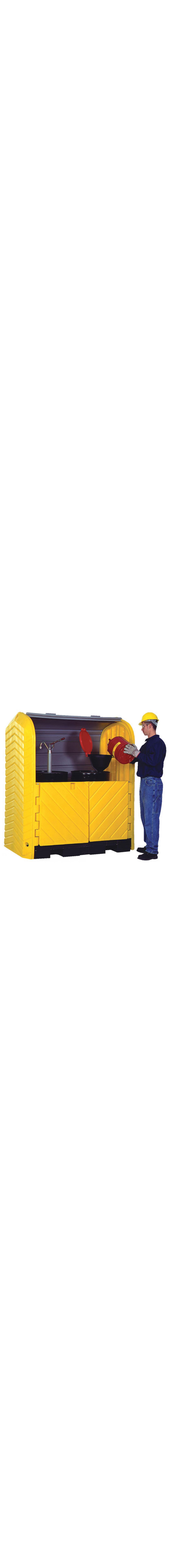 Drum Storage Hard Top Container