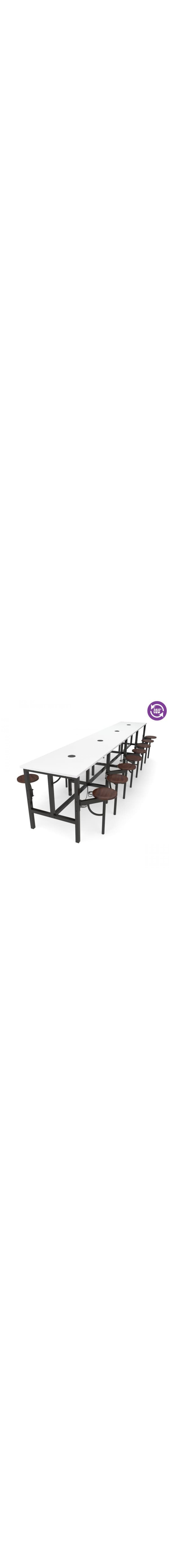 Endure Series Standing Height Sixteen Seat Table
