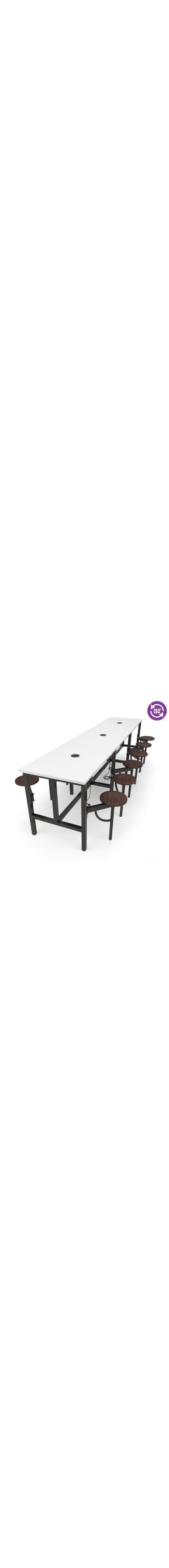 Endure Series Standing Height Twelve Seat Table