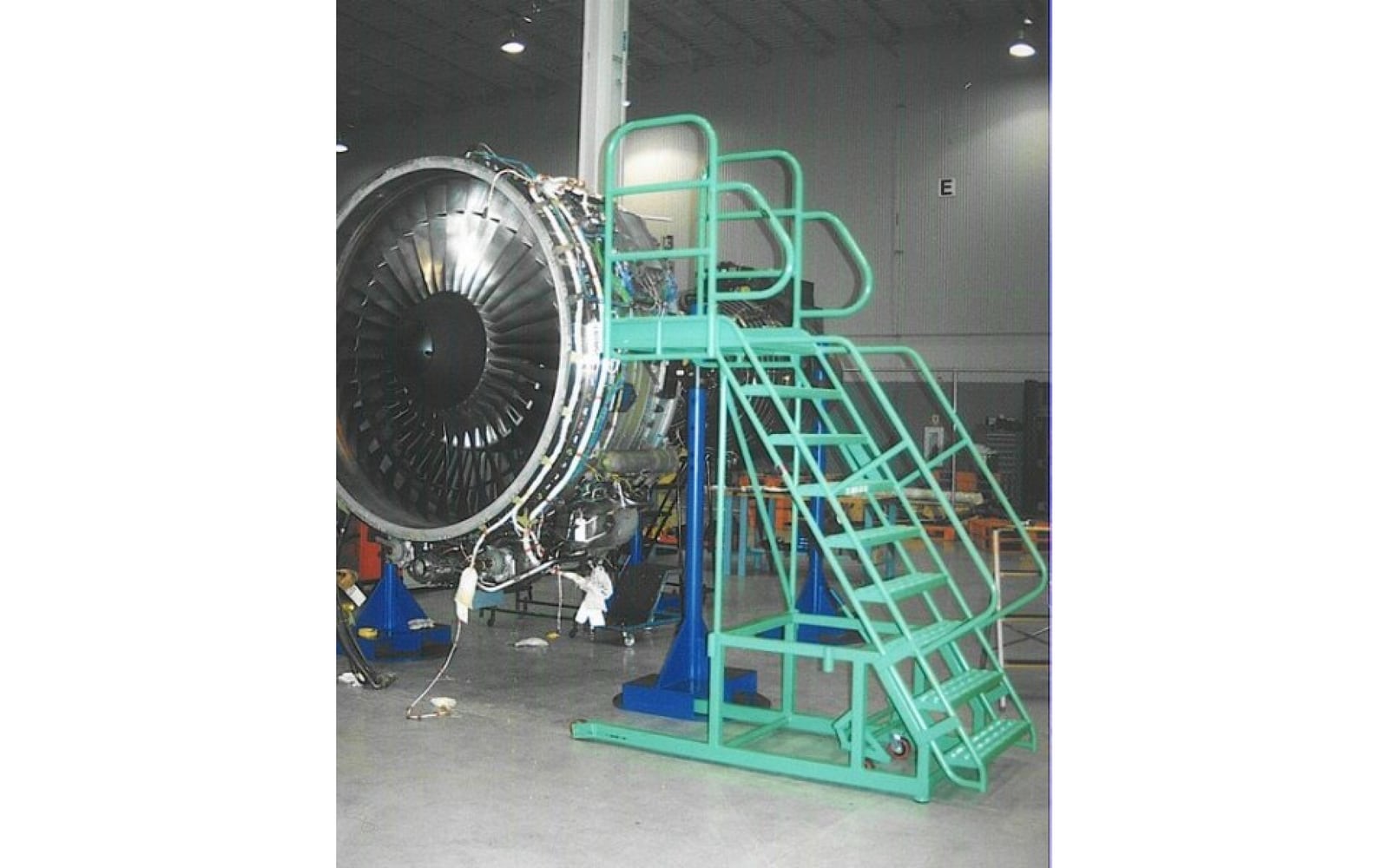Engine Access Maintenance Ladder