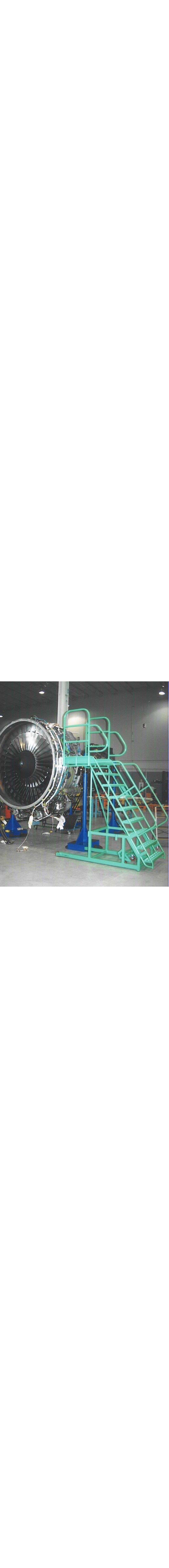 Engine Access Work Platform