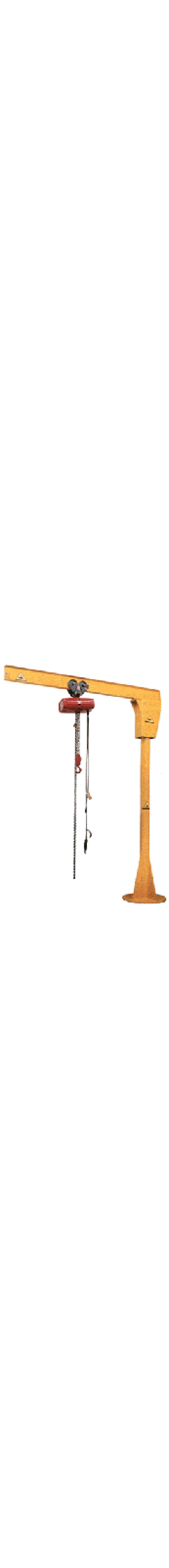 Floor-Mounted Jib Crane