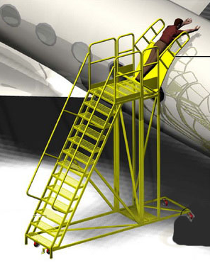 Gulfstream Fuselage Ladder