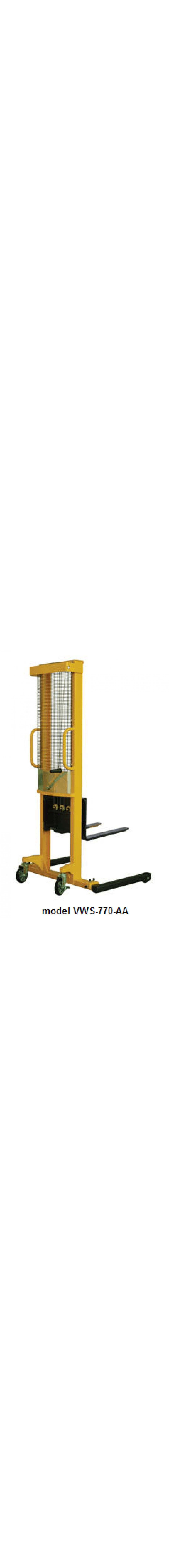 Hydraulic Stackers