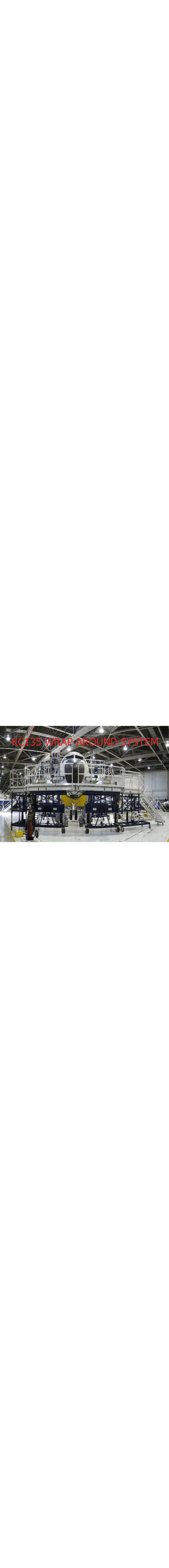 KC135 Aircraft Maintenance Platform Full Docking System