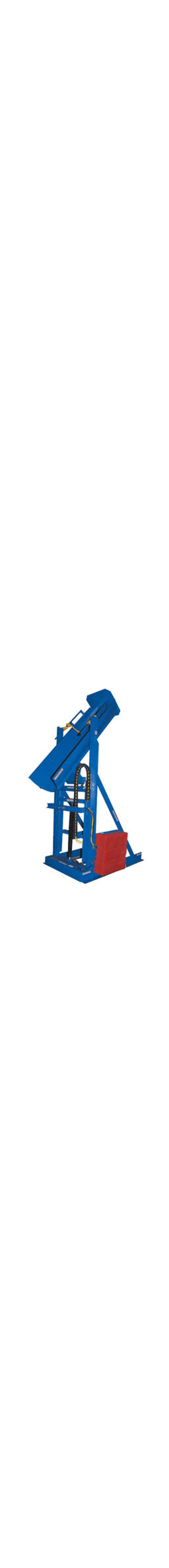 Lift-and-Dump Hydraulic Drum Dumpers