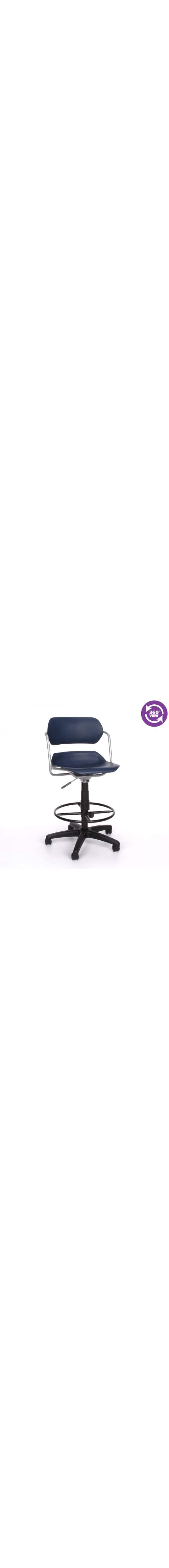 Martisa Series Plastic Task Stool with Drafting Kit