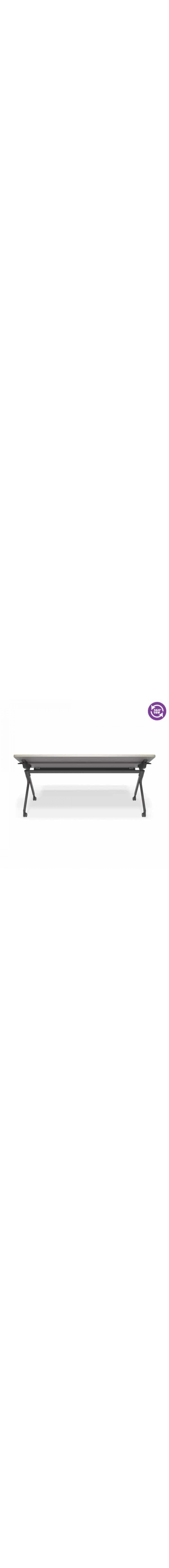 Mesa Series Nesting Training Table/Desk with Privacy Panel 23.50 by 71