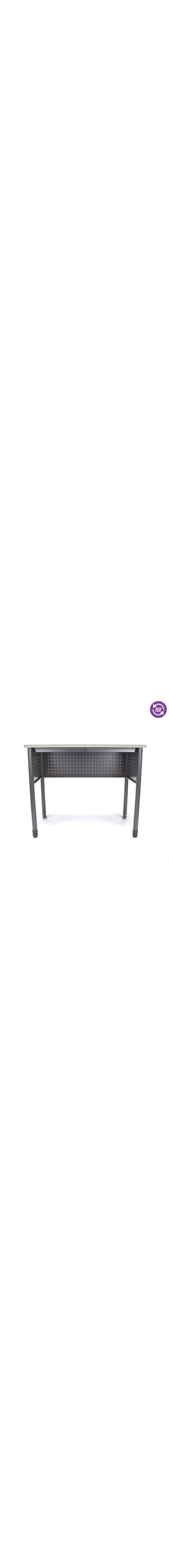 Mesa Series Standing Height Training Table/Desk with Drawers 27.75 by 47.25