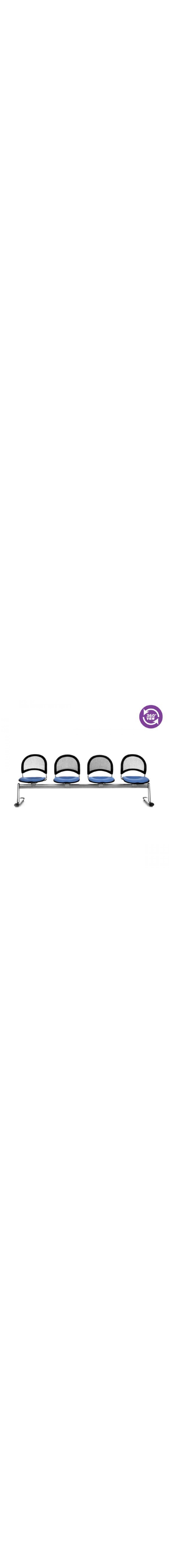 Moon 4-Unit Beam Seating with 4 Seats