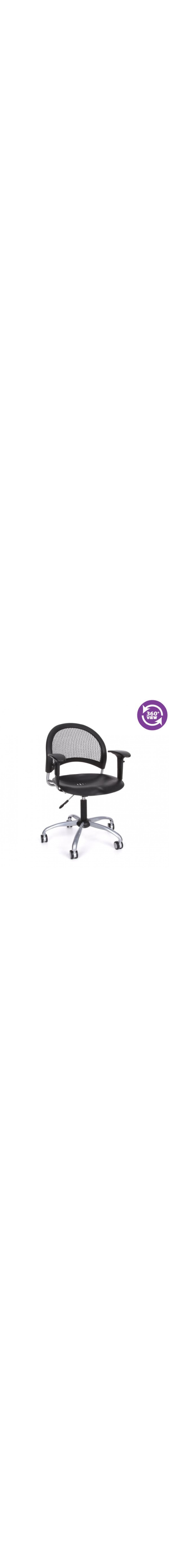 Moon Swivel Plastic Chair with Arms