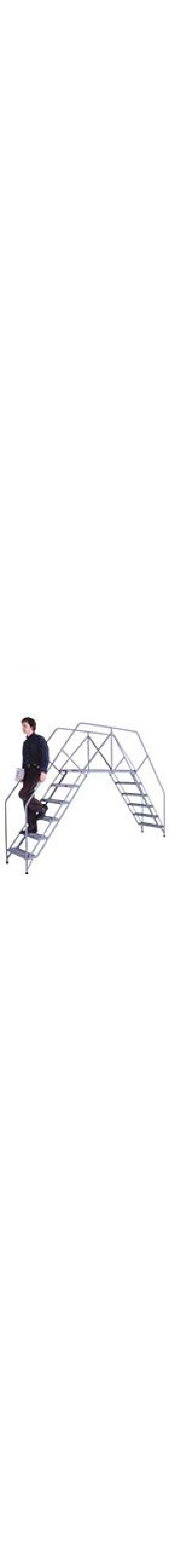 Portable Crossover Platform Ladder