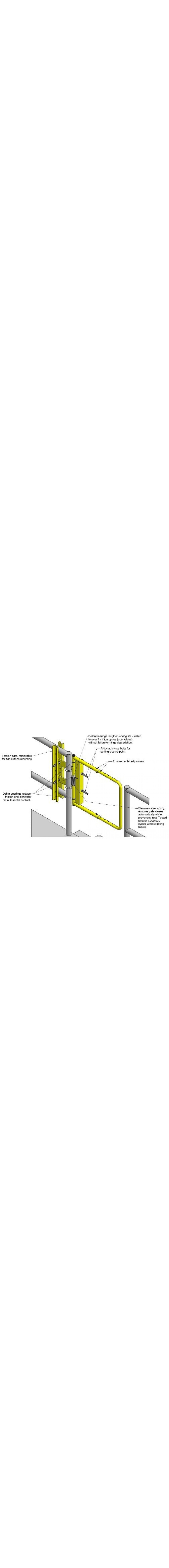 Self Closing Safety Gate