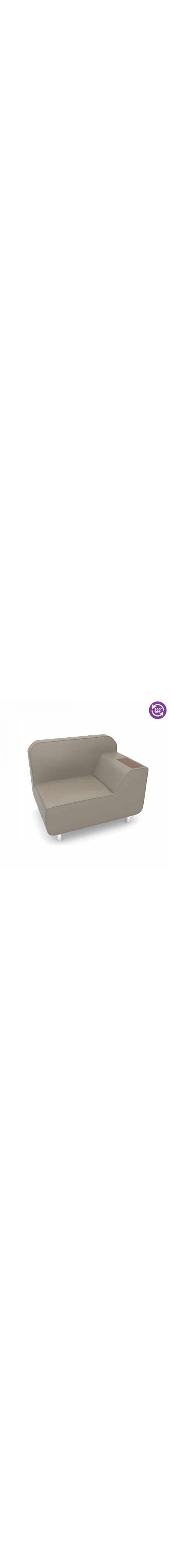 Serenity Series Left Arm Lounge Chair