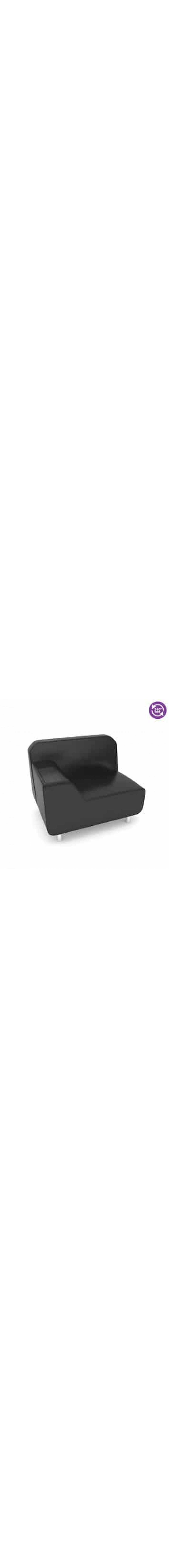 Serenity Series Right Arm Lounge Chair