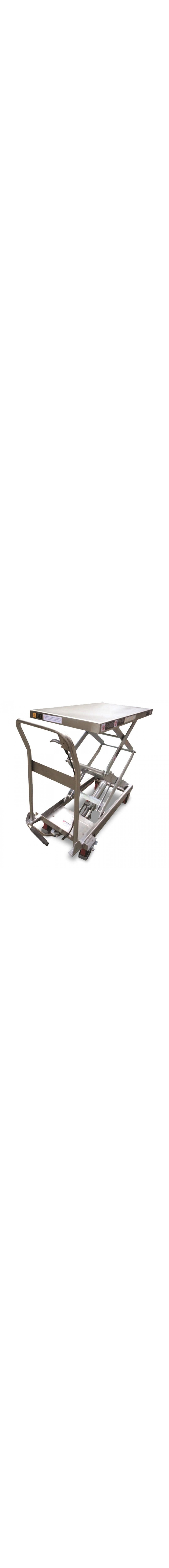 Stainless Steel Single & Double Portable Scissor Lift Tables