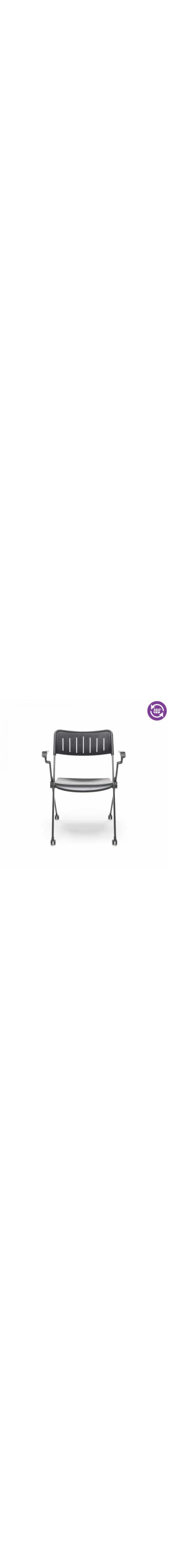 Stanza Nesting Plastic Stack Chair with Arms