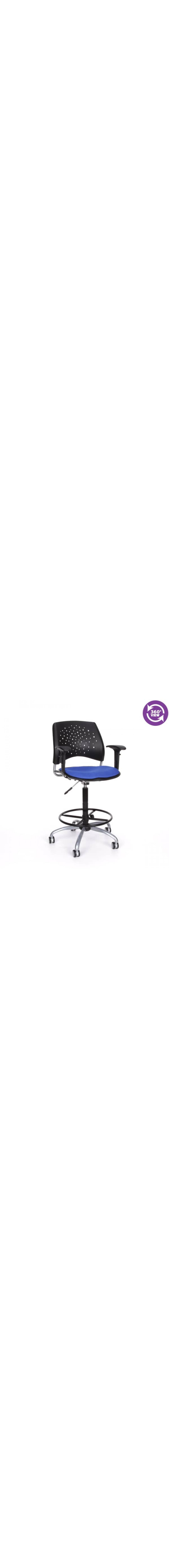Stars Swivel Stool with Arms