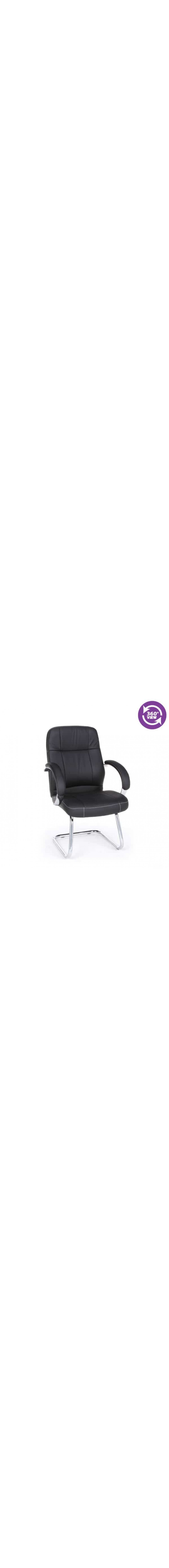 Stimulus Series Leatherette Executive Mid-Back Guest Chair