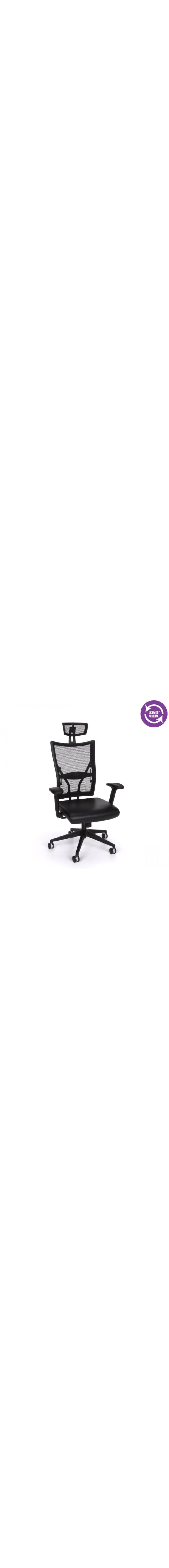 Talisto Series Executive High-Back Leather & Mesh Chair