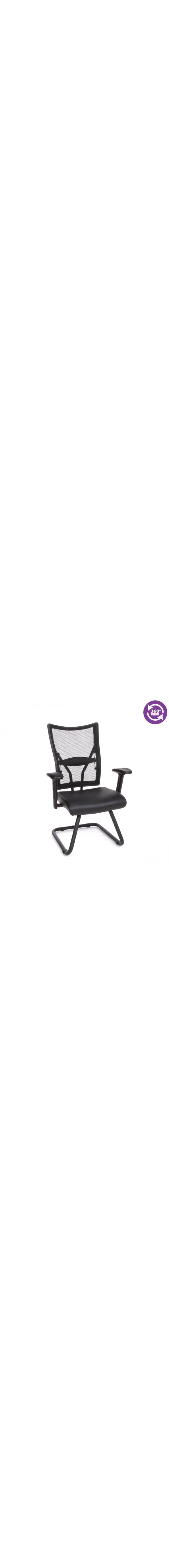 Talisto Series Executive Mid-Back Leather & Mesh Guest Chair