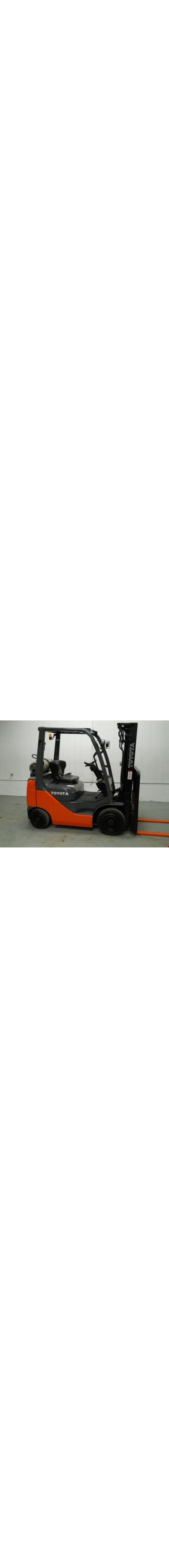 Toyota Forklift 3500 lbs Capacity 8FGCU18