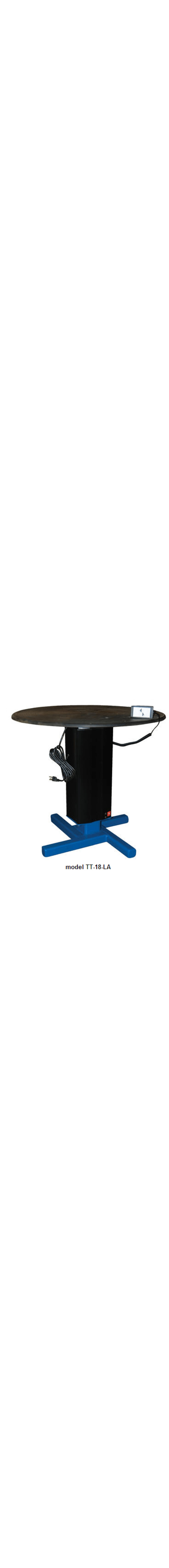 Turntables with Powered Height Adjustment